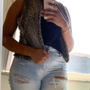 Faux Fur Vest